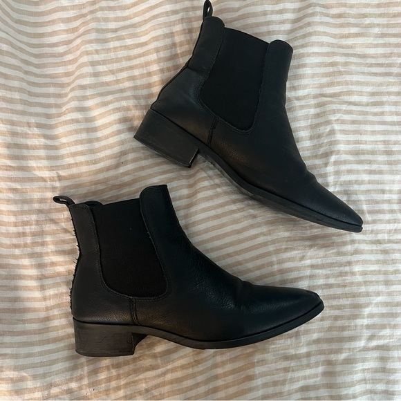 Frank & Oak • the Chelsea century boot in black - Picture 4 of 12
